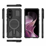 BIBERCAS J-16-serie til Samsung Galaxy S25 Edge Magnetisk etui Anti-drop TPU + PC telefoncover