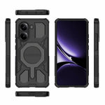 BIBERCAS J-16 Series For Xiaomi Redmi Turbo 4 5G  /  Poco X7 Pro 5G Magnetic Case Anti Drop TPU + PC Phone Cover