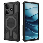 BIBERCAS J-16 Series For Xiaomi Redmi Note 14 5G Magnetic Case Anti Drop TPU + PC Phone Cover