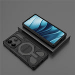 BIBERCAS J-16 Series For Xiaomi Redmi Note 14 5G Magnetic Case Anti Drop TPU + PC Phone Cover