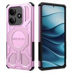 BIBERCAS J-16 Series For Xiaomi Redmi Note 14 5G Magnetic Case Anti Drop TPU + PC Phone Cover