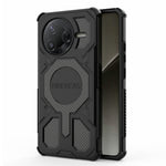 BIBERCAS J-16-serien för Xiaomi Redmi K80 5G / Poco F7 Pro 5G magnetiskt skal fallskyddande TPU + PC-mobilskal