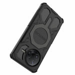 BIBERCAS J-16-serien för Xiaomi Redmi K80 5G / Poco F7 Pro 5G magnetiskt skal fallskyddande TPU + PC-mobilskal