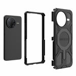 BIBERCAS J-16-serien för Xiaomi Redmi K80 5G / Poco F7 Pro 5G magnetiskt skal fallskyddande TPU + PC-mobilskal