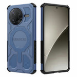 BIBERCAS J-16-serien för Xiaomi Redmi K80 5G / Poco F7 Pro 5G magnetiskt skal fallskyddande TPU + PC-mobilskal