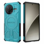 BIBERCAS J-16-serien för Xiaomi Redmi K80 5G / Poco F7 Pro 5G magnetiskt skal fallskyddande TPU + PC-mobilskal