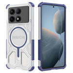 BIBERCAS J-16 Transparent Series For Xiaomi Redmi K70E 5G  /  Poco X6 Pro 5G Magnetic Case TPU + PC Phone Cover