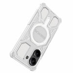BIBERCAS J-16 Transparent Series For Xiaomi Redmi Turbo 4 5G  /  Poco X7 Pro 5G Magnetic Case TPU + PC Phone Cover