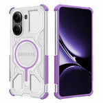 BIBERCAS J-16 Transparent Series For Xiaomi Redmi Turbo 4 5G  /  Poco X7 Pro 5G Magnetic Case TPU + PC Phone Cover