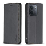 BINFEN COLOR læderetui BF18 med mobilstander og kortpladser til Xiaomi Redmi 15C 5G (EU) (173 mm) / 15C 4G (EU) (173 mm)