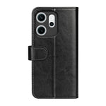For Oppo Reno14 F 5G Case Crazy Horse Texture Stand Leather Phone Cover