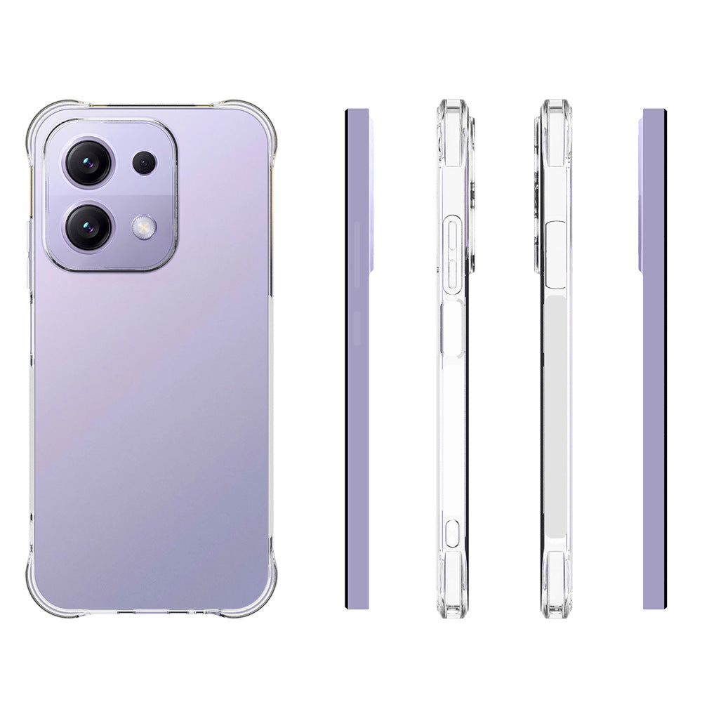 WANLONFENG For Xiaomi Redmi 15C 4G (Global) (171mm) / Poco C85 4G (171mm) Clear TPU Case  TM Series 2.0mm Phone Back Cover