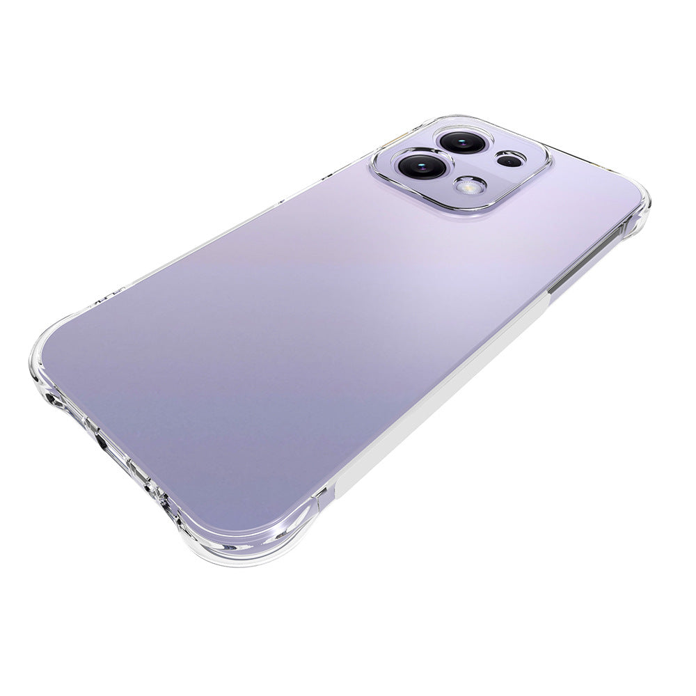 WANLONFENG For Xiaomi Redmi 15C 4G (Global) (171mm) / Poco C85 4G (171mm) TPU Case  WL2 Series 2.0mm Phone Cover with 2Pcs Tempered Glass