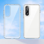 WANLONFENG För OnePlus Ace 5 Ultra 5G / OnePlus Nord 5 5G Skal MF-serien TPU Akryl Genomskinligt mobilskal med Härdat Glasfilm