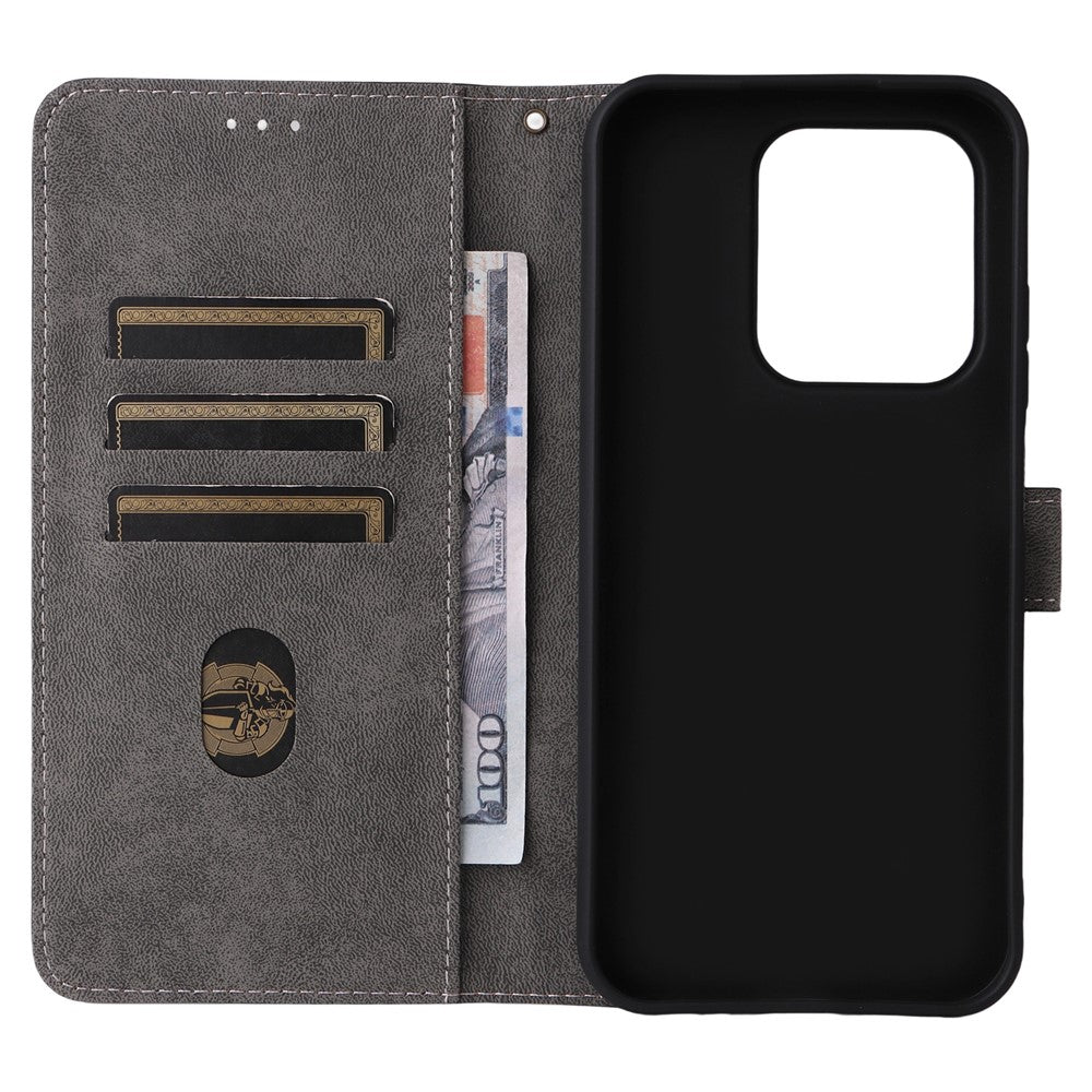 For Xiaomi Redmi 15C 4G (Global) (171mm) / Poco C85 4G (171mm) Case Wallet RFID Blocking PU Leather Phone Cover Stand with Strap