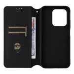 For Xiaomi Redmi 15C 4G (Global) (171mm) / Poco C85 4G (171mm) Case Wallet Rhombus Imprinted Leather Phone Cover