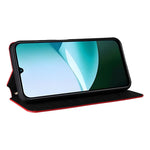 For Xiaomi Redmi 15C 4G (Global) (171mm) / Poco C85 4G (171mm) Case Wallet Rhombus Imprinted Leather Phone Cover