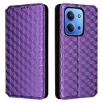 For Xiaomi Redmi 15C 4G (Global) (171mm) / Poco C85 4G (171mm) Case Wallet Rhombus Imprinted Leather Phone Cover