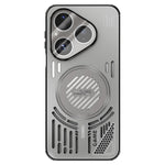 ABEEL Magnetiskt Skal För Huawei Pura 80 Aluminiumlegering + PC + TPU Ihåligt Värmeavledande mobilskal