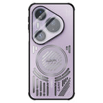 ABEEL For Huawei Pura 80 Pro / 80 Pro+ Magnetic Case Aluminium Alloy + PC + TPU Hollow Heat Dissipation Phone Cover