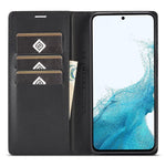 LC.IMEEKE För Samsung Galaxy A17 5G / A17 4G Plånboksfodral Kolfibertextur Läder mobilskal
