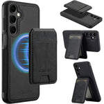 LC.IMEEKE L3 magnetisk cover til Samsung Galaxy A17 5G / A17 4G, aftagelig kortholder, læder- og TPU-mobilcover