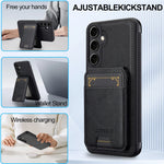 LC.IMEEKE L3 magnetisk cover til Samsung Galaxy A17 5G / A17 4G, aftagelig kortholder, læder- og TPU-mobilcover