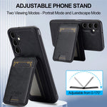 LC.IMEEKE L3 magnetisk cover til Samsung Galaxy A17 5G / A17 4G, aftagelig kortholder, læder- og TPU-mobilcover