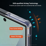 XUNDD til Samsung Galaxy Z Fold7 5G Cover TPU + Akryl Telefoncover med Skærmbeskytter til Frontskærm