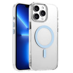 For iPhone 13 Pro Case Compatible with MagSafe Clear PC + TPU Sealed Magnetic Phone Cover