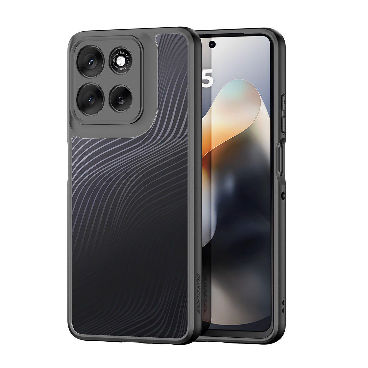 DUX DUCIS Til Motorola Moto G56 5G Etui Aimo Series TPU+PC Mat Stødsikkert Telefoncover (REACH Certificering)