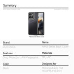 DUX DUCIS Til Motorola Moto G56 5G Etui Aimo Series TPU+PC Mat Stødsikkert Telefoncover (REACH Certificering)