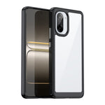 WANLONFENG För OnePlus Ace 5 Racing 5G / OnePlus Nord CE5 5G mobilskal XC-serien TPU Akrylskydd med Härdat Glas (Stort Linshål)
