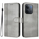 For Xiaomi Redmi 15C 5G (EU) (173mm) / 15C 4G (EU) (173mm) Cases Wallet Stand Retro Texture Leather Phone Cover with Lanyard
