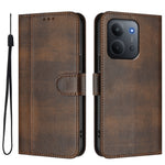 For Xiaomi Redmi 15C 5G (EU) (173mm) / 15C 4G (EU) (173mm) Cases Wallet Stand Retro Texture Leather Phone Cover with Lanyard
