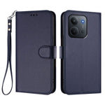 Til Xiaomi Redmi 15C 5G (EU) (173mm) / 15C 4G (EU) (173mm) Læder Cover Pung Stativ Telefoncover med Håndrem