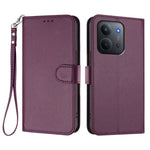 Til Xiaomi Redmi 15C 5G (EU) (173mm) / 15C 4G (EU) (173mm) Læder Cover Pung Stativ Telefoncover med Håndrem