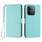 Til Xiaomi Redmi 15C 5G (EU) (173mm) / 15C 4G (EU) (173mm) Læder Cover Pung Stativ Telefoncover med Håndrem
