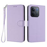 Til Xiaomi Redmi 15C 5G (EU) (173mm) / 15C 4G (EU) (173mm) Læder Cover Pung Stativ Telefoncover med Håndrem
