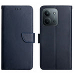 Xiaomi Redmi 15C 5G (EU) (173mm) / 15C 4G (EU) (173mm) fodral i äkta nötskinn, mobilfodral i nappatextur