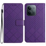 For Xiaomi Redmi 15C 4G (Global) (171mm) / Poco C85 4G (171mm) Case Wallet Imprint PU Leather Flip Folio Phone Cover