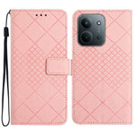 For Xiaomi Redmi 15C 4G (Global) (171mm) / Poco C85 4G (171mm) Case Wallet Imprint PU Leather Flip Folio Phone Cover