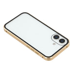 For iPhone 17 Full Body Case Magnetic Tempered Glass Double-Sided Phone Case