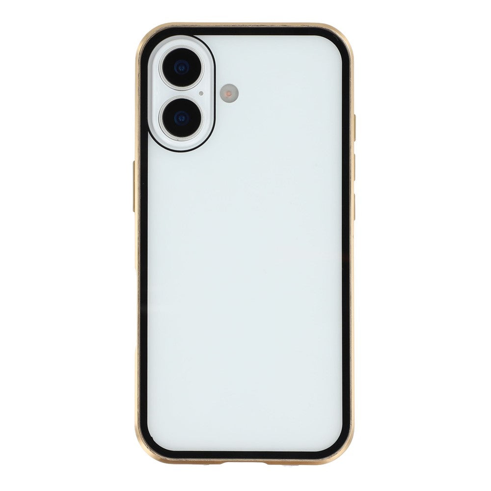 For iPhone 17 Full Body Case Magnetic Tempered Glass Double-Sided Phone Case
