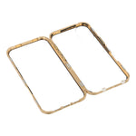 For iPhone 17 Full Body Case Magnetic Tempered Glass Double-Sided Phone Case