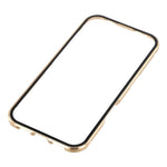 For iPhone 17 Full Body Case Magnetic Tempered Glass Double-Sided Phone Case
