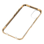 For iPhone 17 Full Body Case Magnetic Tempered Glass Double-Sided Phone Case