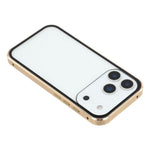 For iPhone 17 Pro Full Body Case Magnetic Tempered Glass Double-Sided Phone Case