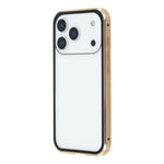 For iPhone 17 Pro Full Body Case Magnetic Tempered Glass Double-Sided Phone Case