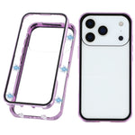 For iPhone 17 Pro Full Body Case Magnetic Tempered Glass Double-Sided Phone Case